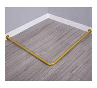 L Shaped Corner Clothing Rack Gold Shower Curtain Rod 80x100 cm Dressing Room Stylish & Functional Closet Solution for Men’s Apparel Display