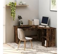 L-Shaped Corner Computer Desk PC Table Writing Desk Workstation Home Office Desk