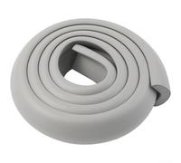 L-Shaped Corner Guards 2m Rubber Edge Protector(Gray)