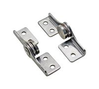 L-Shaped Damping Hinge Stainless Steel Torque Any Angle Positioning Free-Stop Pivot 1Pcs-L(Large-(4.5N.m)-R)