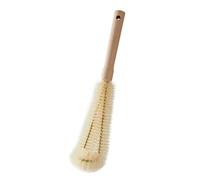 L-Shaped Eco-Friendly Wooden Baby Bottle Brush - Durable Non-Scratch Bristles, Safe BPA-Free Design for Deep Cleaning, Multi-Purpose Use on Baby Bottles, Glass Cups, Straws, Water Bottles - Ideal