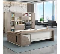 L Shaped Executive Office Desk 71 inch with File Drawers and LateraCabinet, Corner for Boss Manager, Gaming Table Business Furniture Set Workstation