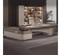 L Shaped Executive Office Desk Corner with LateraCabinet, 94 inch with File Drawers and Cable Management, Gaming Table Business Furniture Set Workstation for Boss Manager