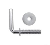 L-Shaped Floor Fan Base Screw Metal Galvanized