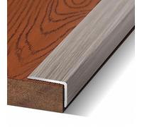 L-Shaped Floor Transition Strip, Aluminum Trim Edging, Stair Nose Corner Guards, Laminate Tile Edge Protectors, Peel and Stick Step Cover