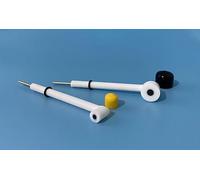 L-Shaped Glassy Carbon Electrode - High Conductivity & Chemical Stability for Electrochemical Applications,1pcs(3mm Rod 6x80mm L Shape)