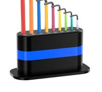 L-Shaped Hex Key Holder, Tool for Garage, Workshop, Tool Cart, Desk - Storage Solution for Easy Access to Allen Wrenches