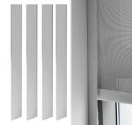 L Shaped Light Blocking Strips for Roller Shade, 2/4 Pieces Side Channels for The Shades, 52'' 57'' 70'' Customizable Curtain Gap Light Blocker for Sleepy Time(4pieces White,69inch)