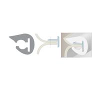L-shaped PVC fender profile black 36x38 mm - 12 MT Osculati - 44.488.45