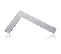 L Shaped Ruler Right Angle Framing Square Ruler 4 Inch by 6 Inch -90 Degree Stainless Steel for Carpenter Engineer Woodworking Framing Measuring Tools