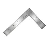 L Shaped Ruler Stainless Steel Right Angle Ruler Framing Square Rulers Square Framing Measuring Tools for Carpenter Engineer(15 x 10 cm)