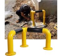 L-Shaped Safety Barrier for Warehouse Traffic Control in High-Risk Areas