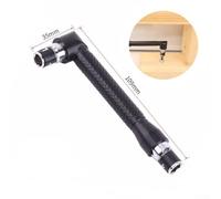 L-Shaped Socket Wrench 1/4 Inch, Double-Ended Hex Ratchet Tool with Compact Design for Mini Repair and Tight Spaces, Steel L-Shape Hand Tool