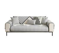 L-Shaped Sofa Covers 120 x 260 cm Washable Couch Slipcovers All-Season Customizable Furniture Protector Child & Pet Friendly Grey Color