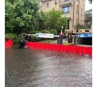L-Shaped Telescopic Flood Barrier - Flexible Waterproof Seal for Subway Entrances, Underground Garages, and Commercial Buildings