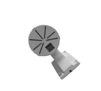 L Shaped Wall Mount Bracket for Security Cameras Adjustable Angles ABS with Built in Cable Management Insulated Security Camera Mounting