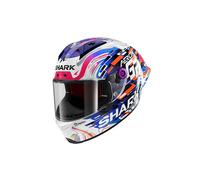 (L) Shark Aeron-GP Full Face Helmet Replica Zarco GP DVB