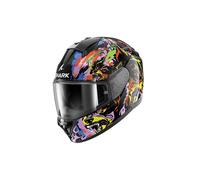 (L) Shark Ridill 2 Full Face Helmet Raging Beast Black / Violet / Yellow