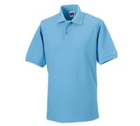 Russell Mens Polycotton Pique Hardwearing Polo Shirt PC6425