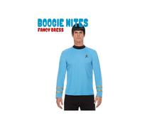 (L) SM52339 Star Trek Starfleet Enterprize Sciences Blue Dr Spock Uniform