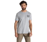 (L, Soft Grey Marl) Craghoppers Mens Lucent Text Marl T-Shirt