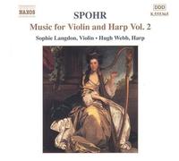 L. Spohr - Music for Violin & Harp 2 [New CD]