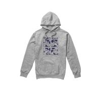 (L, Sport Heather) Disney Mens Mickey Mouse Pixelated Hoodie