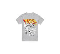 (L, Sport Heather) Marvel Mens X-Men Retro Team T-Shirt