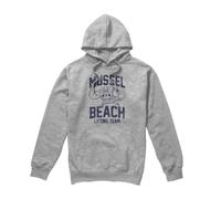 (L, Sport Heather) SpongeBob SquarePants Mens Mussle Beach Lifting Team Hoodie