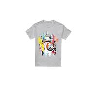(L, Sport Heather) Star Wars Mens BB-8 Abstract T-Shirt