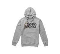 (L, Sport Heather) Star Wars Mens Jar Jar Binks Hoodie