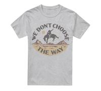 (L, Sport Heather) Yellowstone Mens We Don't Choose The Way T-Shirt