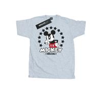 (L, Sports Grey) Disney Mens Mickey Mouse Unbeatable T-Shirt