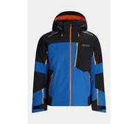 L Spyder Mens Leader Jacket Mid Blue Size