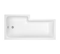 L Square Shower Bath RH 1600x850x700x585