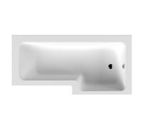 L Square Shower Bath RH 1700x850x700x585
