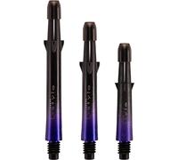 LSTYLE Dart Shafts: L-Shaft Carbon - Two Tone Ombre Gradient Stems - Purple 190 Short Length