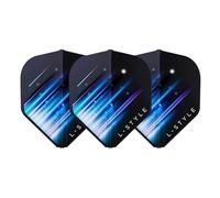 L-Style Champagne Flights EZ Dart Flights, Soft and Durable, 90° Angle, Integrated Flight Protector