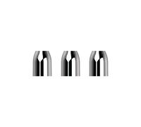 L. style copas new champagne ring plata premium 3 unidades