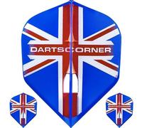 L-Style Dart Flights Champagne Ring | Shape | S2 | United Kingdom (LS065)