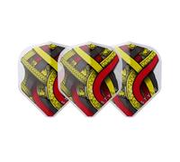 L-Style EZ L1 Mike de Decker Type A White Belgium Dart Flights