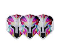 L-Style EZ L1 Prime Series Rainbow Clear White Dart Flights