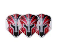 L-Style EZ L1 Prime Series Red Clear White Dart Flights