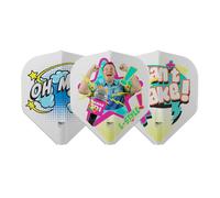 L-Style EZ L1 Wayne Mardle V1 Type B White Dart Flights