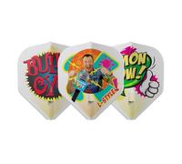 L-Style EZ L1 Wayne Mardle V1 Type C White Dart Flights