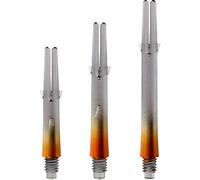 L-Style L-Shaft Lock Straight Twotone - Black Clear Orange, fls1242