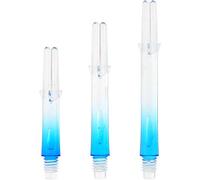 L-Style L-Shaft Lock Straight Twotone Transparent Blue Display Length 260