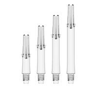 L-style L-Shaft Locked Dart Shafts - Clear - Medium (330) - 1 Set (3 Shafts) - 2BA Thread