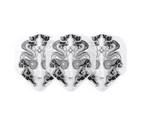 L-Style L1 EZ Jelle Klaasen V7 Clear White Dart Flights