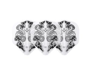 L-Style L1 EZ Jelle Klaasen V7 Clear White Dart Flights